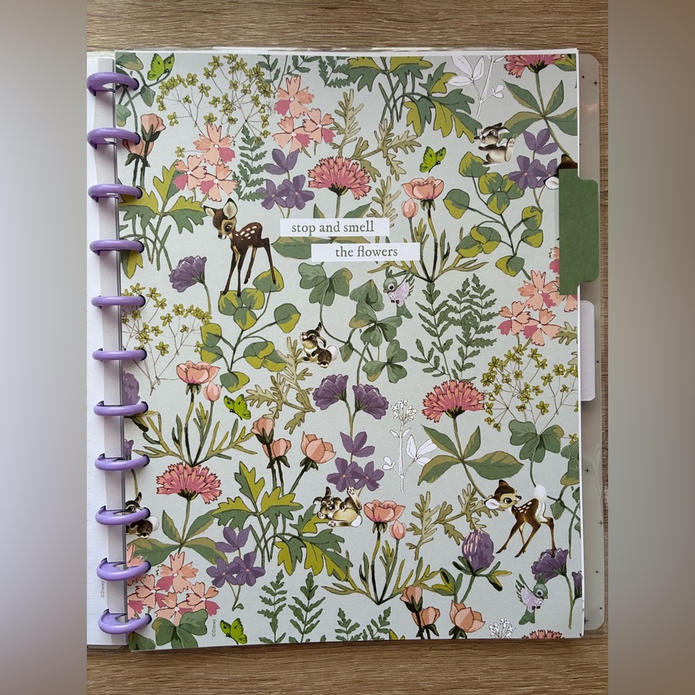 Happy Planner Bambi Big Dotted Lined Notebook - 60 Sheets - Disney 🦌✨🦌✨🦌 - Picture 9 of 11
